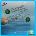 cheapest transparent business card printing with best wholesale price from Guangzhou factory